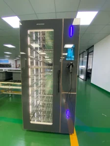 Hospital Furniture Endoscopic Storage Cabinet With Single Door Eight Layers