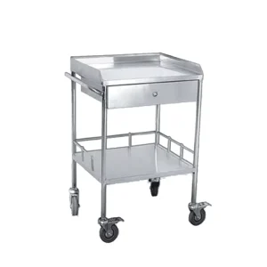 Hospital Furniture Metal Stainless Steel Medical Trolley BC0918 14