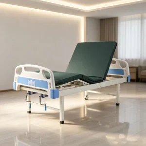 Hospital Furniture Multifunctional Manual Nursing Bed Elderly Home Manual Medical Bed
