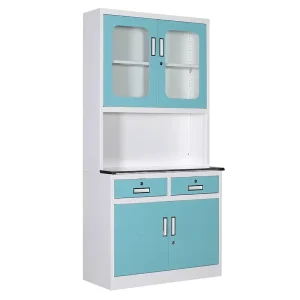 Hospital Furniture Pharmacy Cabinet for Hospital Use Medicine Cabinet With 2 Drawers