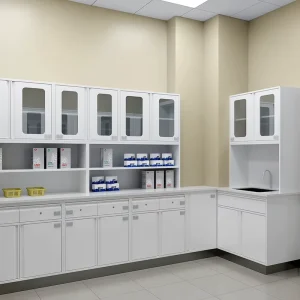 Hospital Furniture and Equipment Metal Modern Modular Medical Furniture Dental Medicine Cabinets
