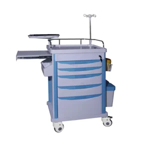 Hospital Medical ABS Emergency Cart Trolley