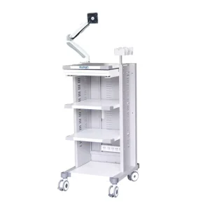 Hospital Medical Endoscopy Cart Trolley Endoscopic System Trolley for Sale