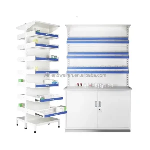 Hospital Medical Equipment Modern Steel Sterile Storage Western Medicine Medication Cabinet