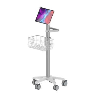 Hospital Medical Tablet Trolley Cart 9.7 Inches to 14 Inches Pad iPad Patient Monitor Roll Stand