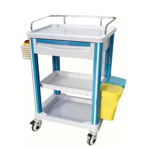Hospital Medical Trolley Cart with Excellent After sales Service Made of Durable ABS Material