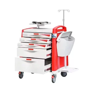 Hospital Medical Trolley Nurse Mobile Medical Cart