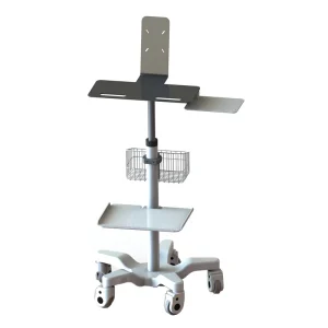 Hospital Mobile Computer Trolley Cart Computer Workstation Medical Nursing Trolley