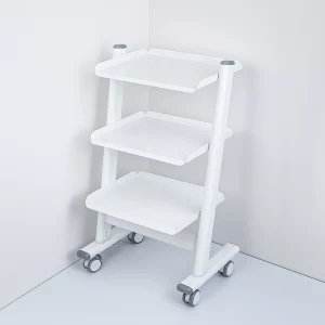 Hospital Mobile Instrument Cart Cosmetic Dental Clinic Side Table Mobile Cart for Root Canal Treatment Workbench with Plug