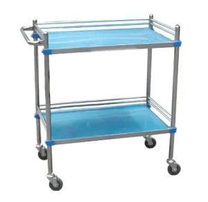 Hospital Multi Function Class I Stainless Steel Medical Trolley and Device Cart S M L 1 Year Warranty
