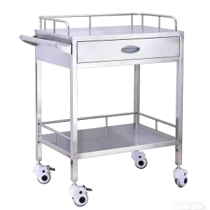 Hospital Nursing Cart Medical Treatment Trolley with Wheels