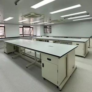 Hospital School Chemical Lab Equipment Laboratory Furniture Steel Workbench Dental Laboratory Table