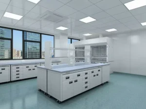 Hospital School Chemical Lab Equipment Laboratory Furniture Steel Workbench Dental Laboratory Table