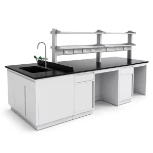 Hospital School Chemical Lab Equipment Laboratory Furniture Steel Workbench Physical Laboratory Table