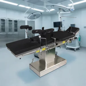 Hospital Specific Multi Gear Electric Surgical Table Made of Stainless Steel Easy to Clean CE ISO Medical Certification