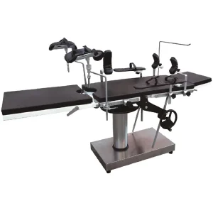Hospital Stainless Steel Adjustable Electrical Medical Surgical Gynecological Operating Table
