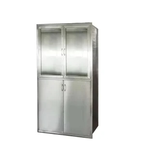 Hospital Stainless Steel Hospital Cabinet Surface Finished Medical Cabinet Wall Mount