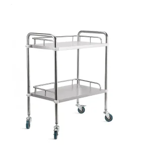 Hospital Stretcher Three Function Stainless Steel Hospital Trolley
