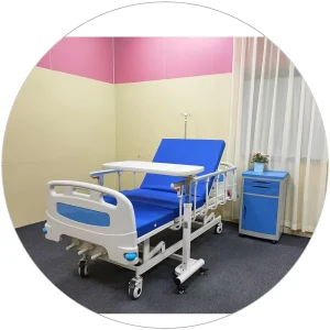 Hospital Style Heavy Duty Steel Frame Multi purpose Standard Over Bed Table for Hospital