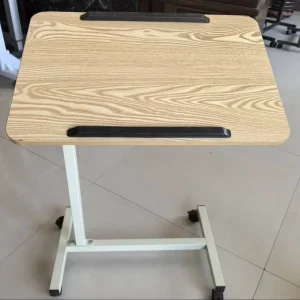 Hospital Use Adjustable Overbed Table Folding Nursing Table Lifting Overbed Table