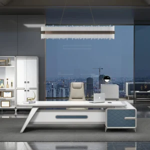 Hot Chinese Design Elements Modern Intelligent Professional Comfortable Office Space Company President boss CEO Office Desk