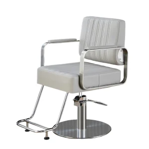Hot Selling High Quality PU Leather Contemporary Outdoor Barber Salon Chair Commercial Salon Equipment for Hospital Hotel Use