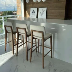 Hot Selling Modern Luxury High Bar Stools for Home Restaurant Cafe Hotel Manufactured