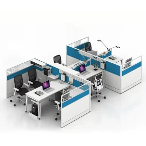 Hot Selling New Modern Modular Office Furniture Steel Screen Work Table Cubicle Workstations for School Hospital Workshop