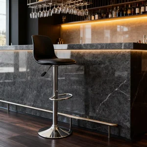 Hot selling Luxury Rotating bar Stools for Kitchens Modern Adjustable High quality bar Stools for Countertops