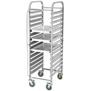 Hotel Bakery Cooling Tray Rack Stainless Steel Trolley Cart for Hotel Service Kitchen Trolleys