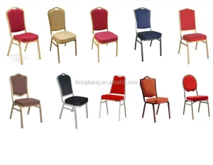 Hotel Banquet Chairs Stackable Lobby Chairs