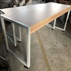 Hotel Buffet Table with Wheels for Transportation Hotel Banquet Table