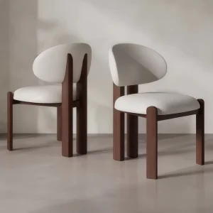 Hotel Chairs Antique Retro Nordic Luxury Leather Wood Modern Sofa Table Party Event Banqueting Wedding Furniture Hotel Chairs