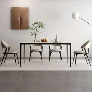 Hotel Dining Chairs Leather Metal Nordic Luxury Modern Furniture Lounge Event Wedding Hotel Party Banqueting Chairs