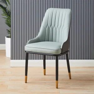 Hotel Dining Chairs Modern Light Luxury Small Household Hotel Private Rooms Cafes Bars High Backrest Soft Upholstered Chairs