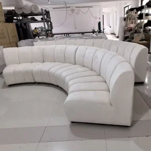 Hotel Event Party White Beige Lounge Modular Sofa Sets