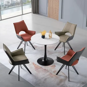 Hotel Furniture Reception Chair Waiting Room Leather Chair Office Reception and Conference Desk 4 Pack Waiting Chairs