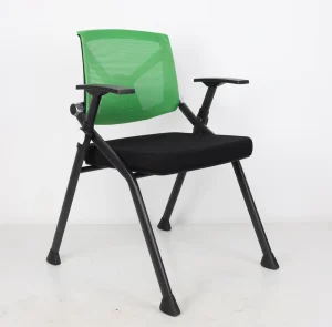 Hotel Hospital Training Plastic Folding Furniture Low Back Mesh Adjustable Computer Swivel Staff Task Office Stackable Chairs