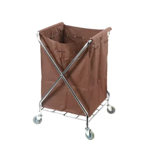 Hotel Laundry Trolley Foldable Commercial Laundry Cart