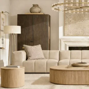 Hotel Lobby Apartment Modern Luxury Home Living Room Sofa Set Resort Villa Furniture with Bed