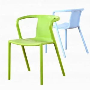 Hotel Lobby Waiting Chair Sillas De Plastico Outdoor Restaurant Coffee Shop Chair Modern Stackable Plastic Dining Room Chair