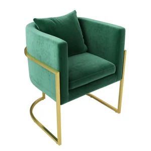 Hotel Restaurant Hall Furniture Living Room Modern Minimalist Reclining Armchair Velvet Armchair Sofa Single Bedroom Chair