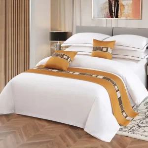 Hotel Sale Luxury Hotel Queen king Size Bed Sheets Duvet Cover Cotton Bedding Set