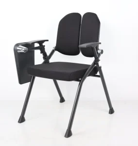 Hotel School Training Plastic Folding Furniture Low Back Adjustable Computer Meeting Room Staff Task Office Stackable Chairs