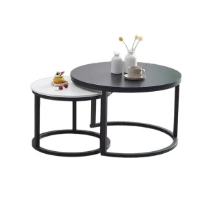Household Table Set Combination Coffee Table for Living Room Multi Functions Table Nordic Style