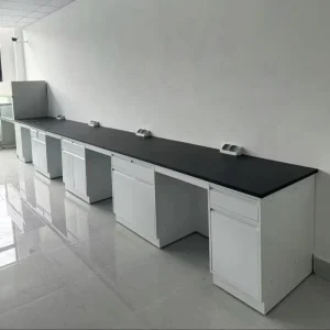 Humidity Resistant Electronic Lab Table Complete Water Circuit System for Offshore Container Lab Furniture