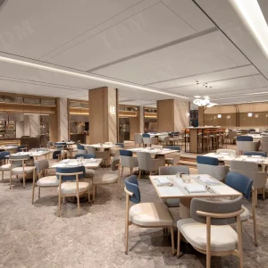 IDM Luxury Commercial Restaurant Furniture Hotel Cafes Restaurant Tables and Chairs