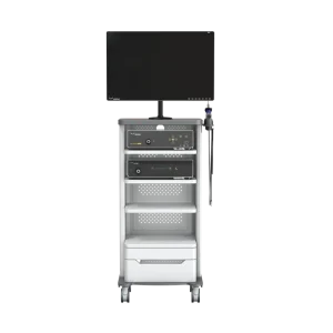 IKEDA YKD 2101 Aluminum Alloy Height Adjustable Endoscope Camera Medical Cart for Hospital and Laparoscopy ENT