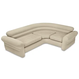 INTEX 68575 Sofa Set Furniture Inflatable Furniture Living Room Inflatable Chair Sturdy Corner Lounge Inflatable Sofa