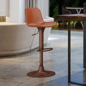 [In Stock] Modern Light Luxury Bar Stool Adjustable Height Lifting European High Chair for Home Kitchen Island Counter Bar